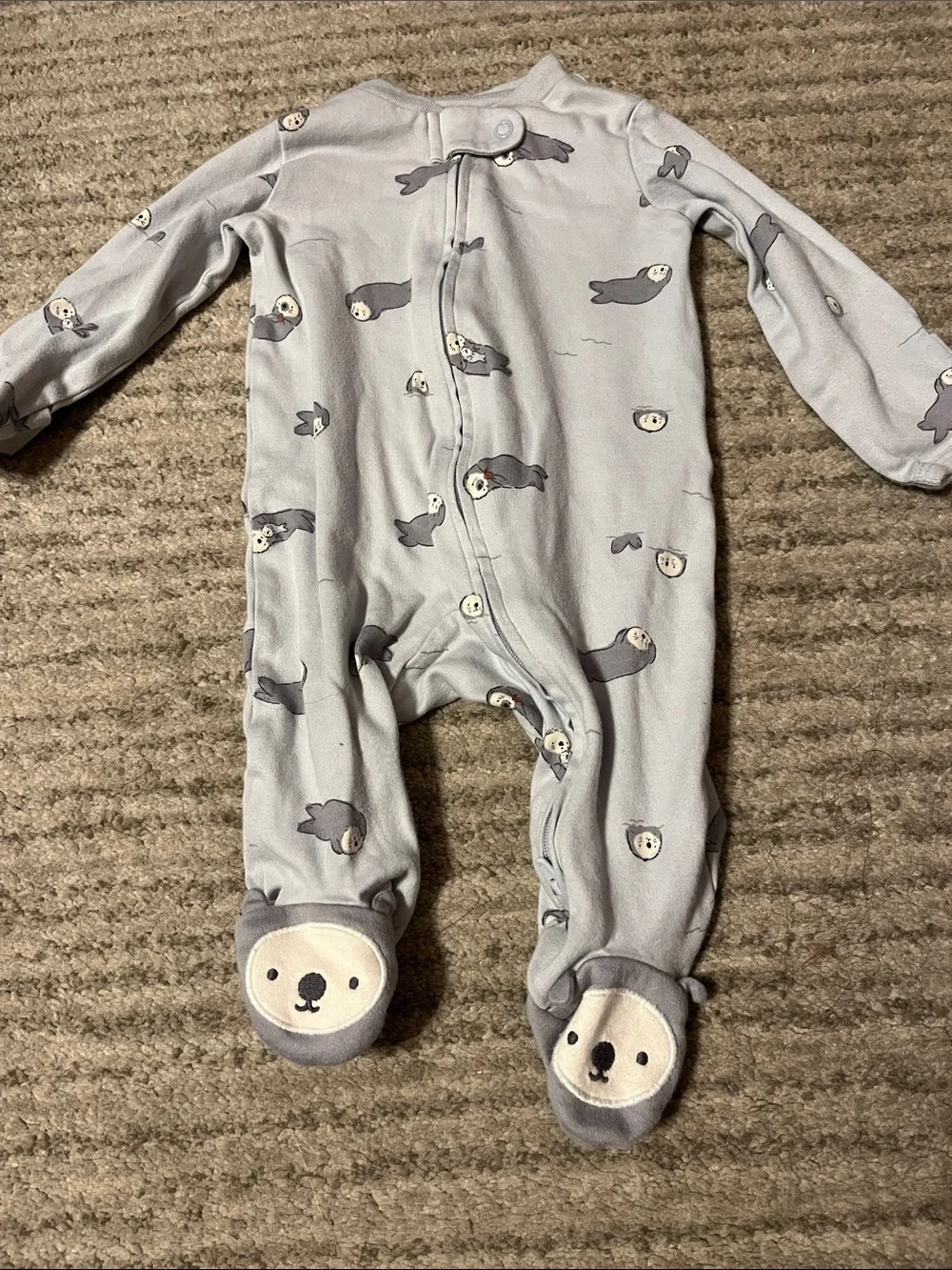 Lot of Carter's Baby Footed One-Piece Set